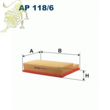 AP118/6 FILTRON Фильтр воздушный MB W202 (B2M013PR)